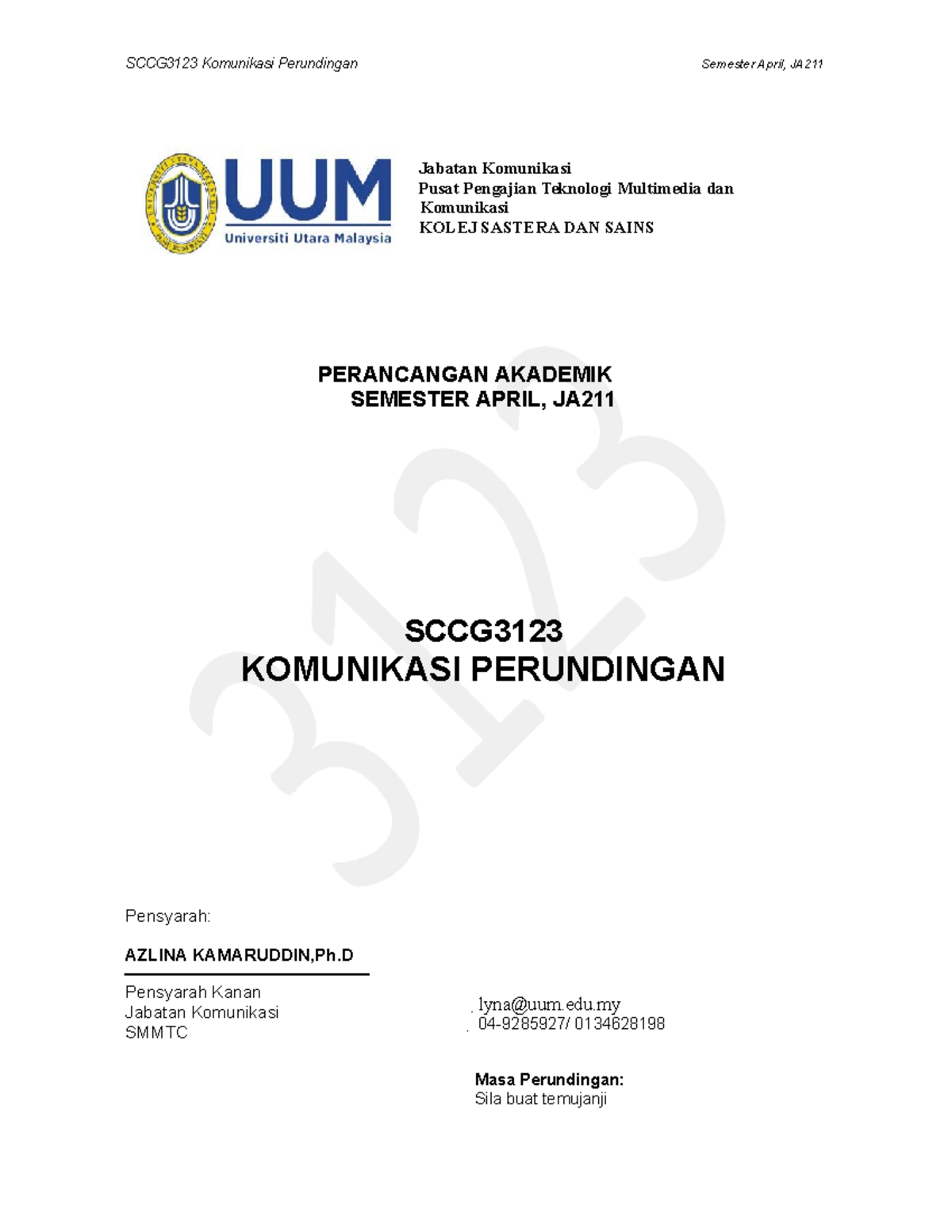 Perancangan Akademik Ja211 Administrative Law Mmu Studocu