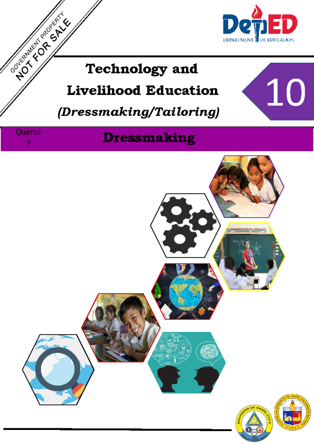 TLE Dressmaking 10 Q3 M1 - Technology and Livelihood Education ...