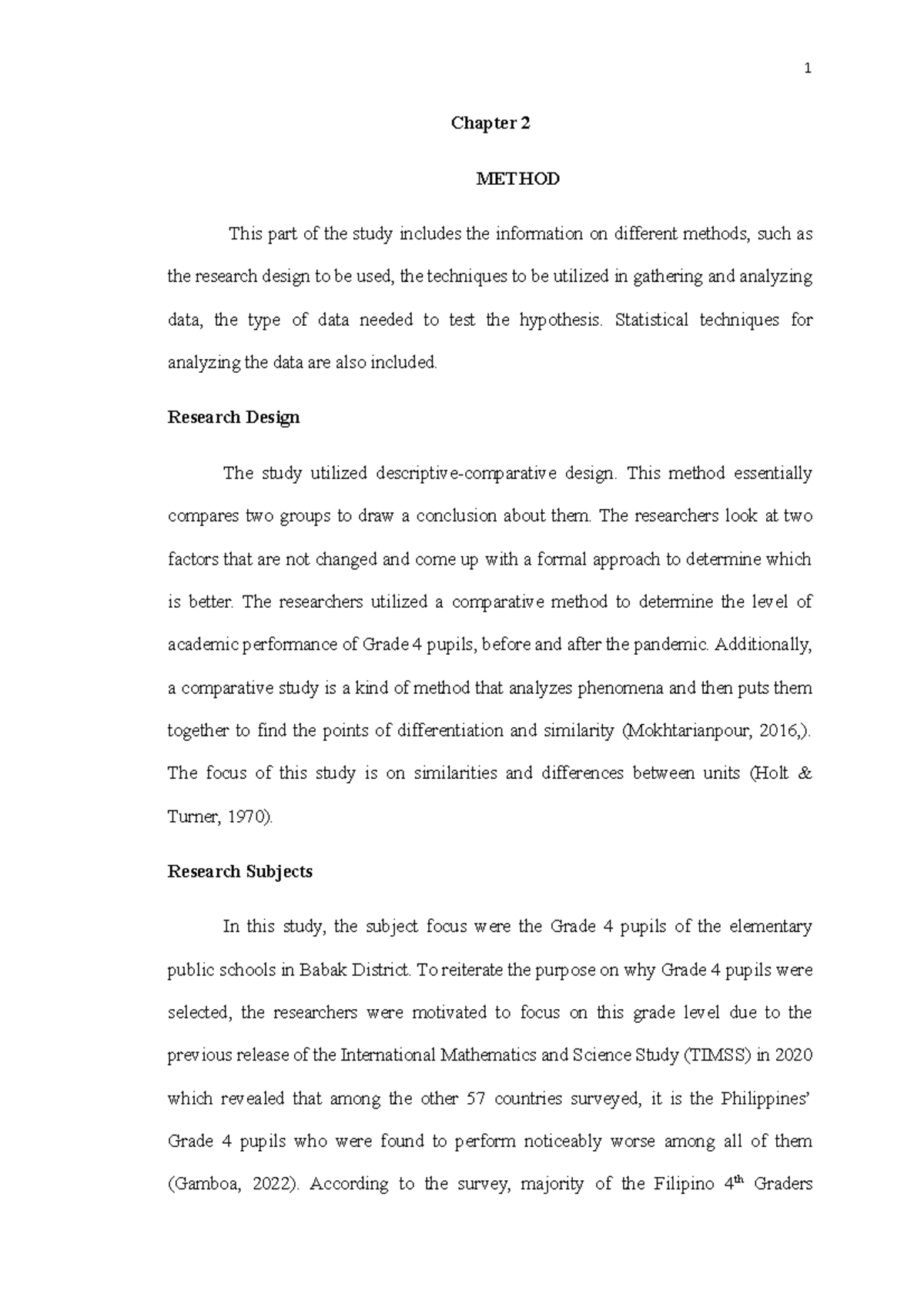 Revised-Thesis copy copy - Chapter 2 METHOD This part of the study ...