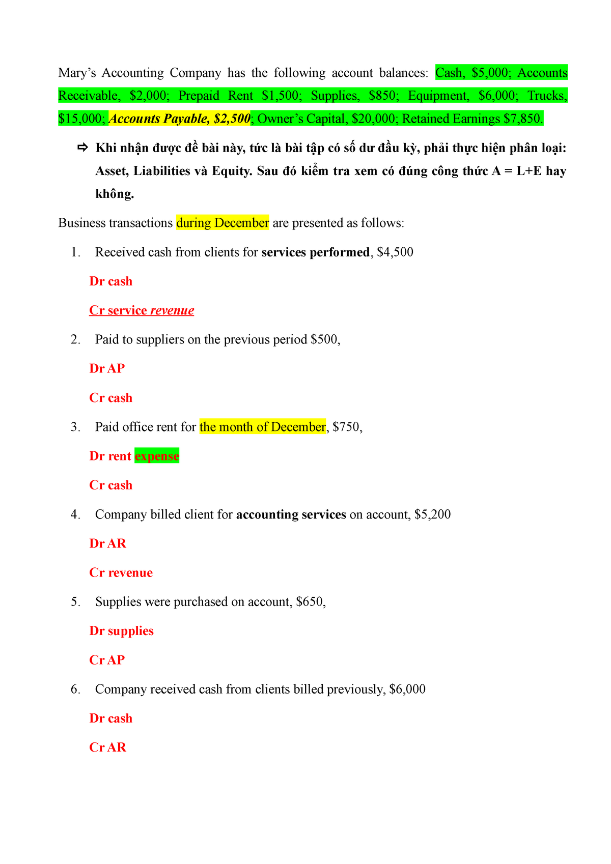 BÀI-TẬP-PART-B-1-1 - HỌC LÀ 10 ĐIỂM - Mary’s Accounting Company Has The ...