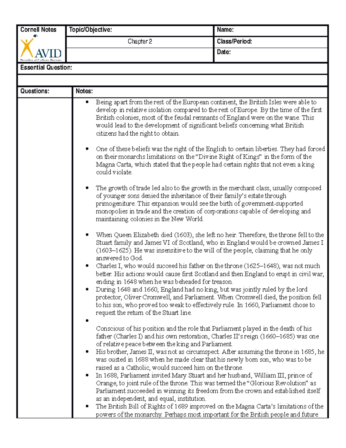 chapter-2-notes-cornell-notes-topic-objective-name-chapter-2-class