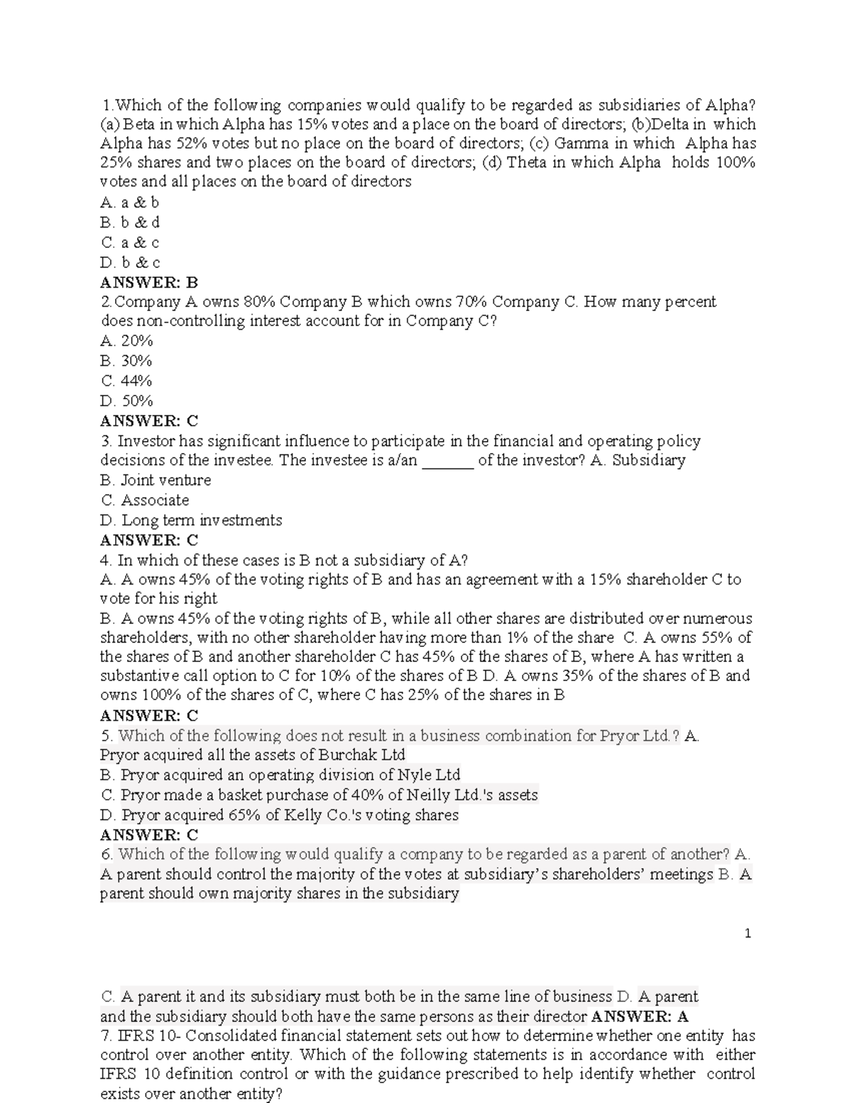 KTQT 3 - cbvvv - CF- MULTIPLE CHOICE QUESTIONS (1)- THUHIEN-UEH 1 of ...