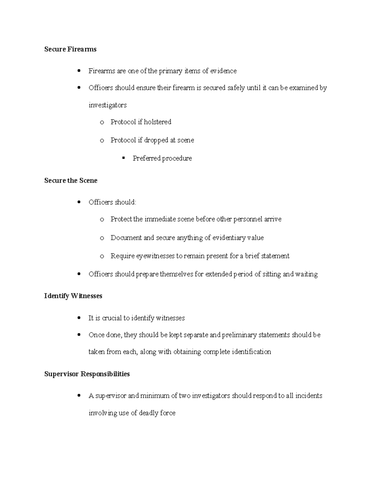 Module 4 pp 18 pt 2 - main points over officer shootings - Secure ...