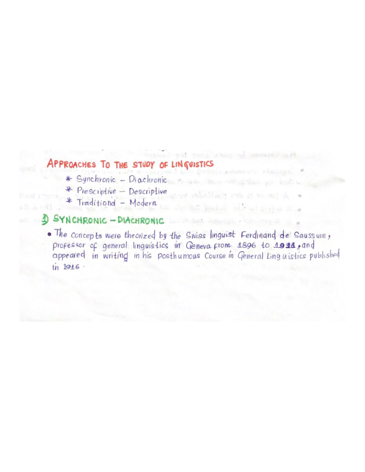 Approaches To The Study Of Linguistics B A English Language And Approaches To The Study Of Linguistics B A English Language And