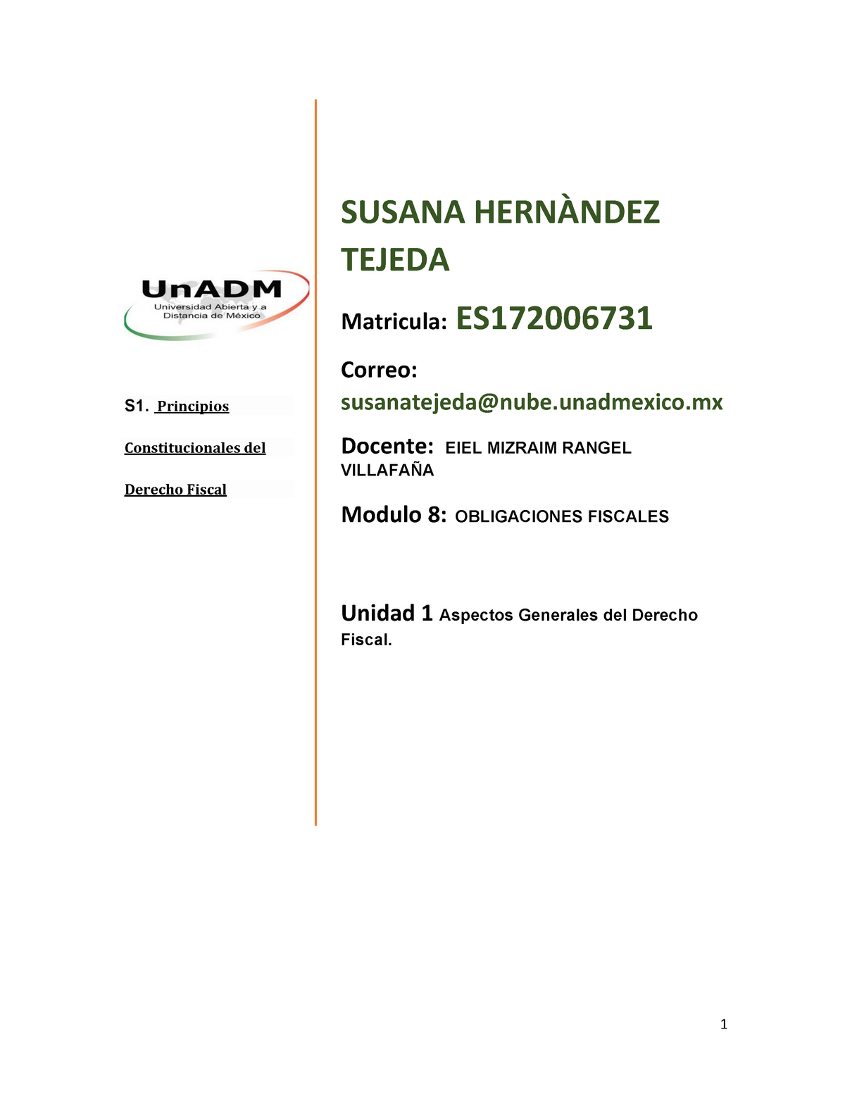 M8 U1 S1 Suht S1 Principios Constitucionales Del Derecho Fiscal