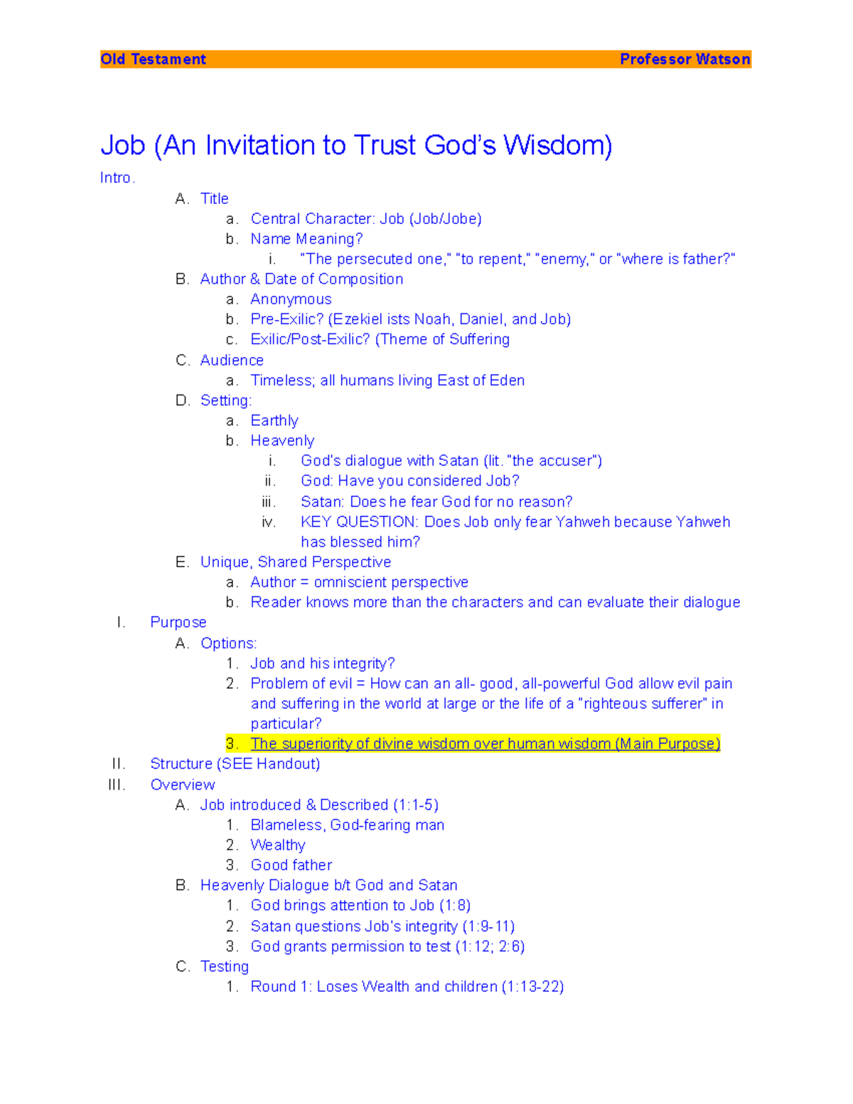 unit-3-prof-watson-job-an-invitation-to-trust-god-s-wisdom-intro