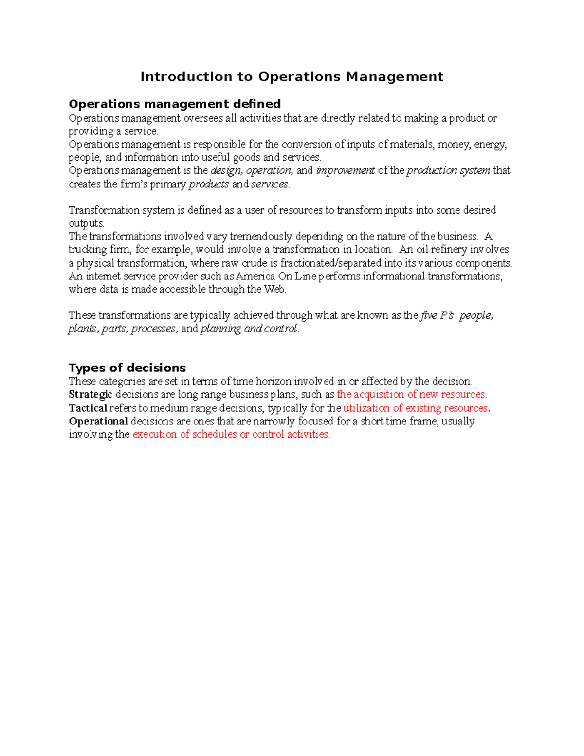 introduction-to-operations-management-lecture-note-introduction-to