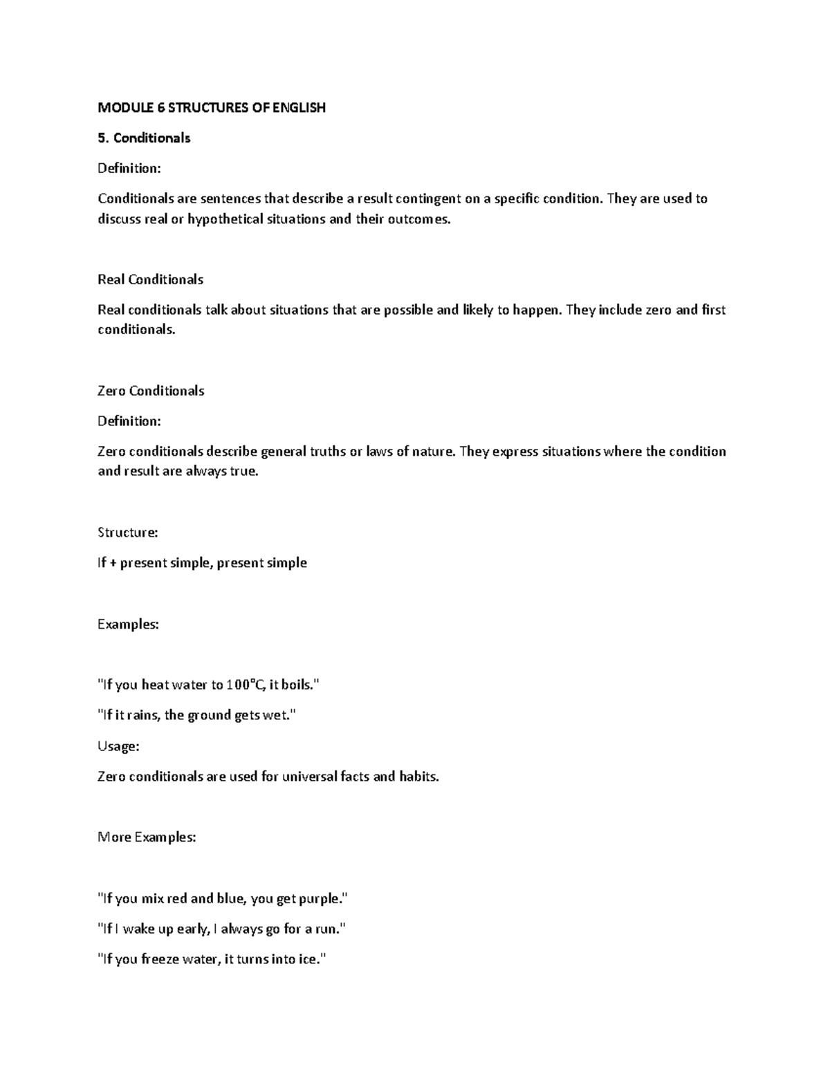 Module 6 Structures OF English - MODULE 6 STRUCTURES OF ENGLISH ...