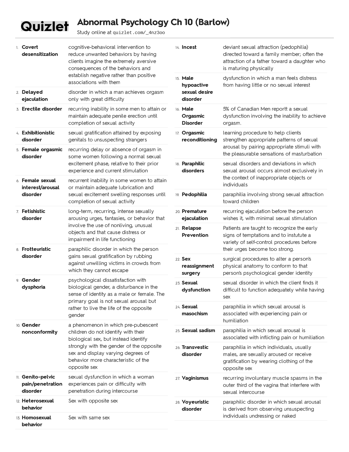 random assignment psychology quizlet