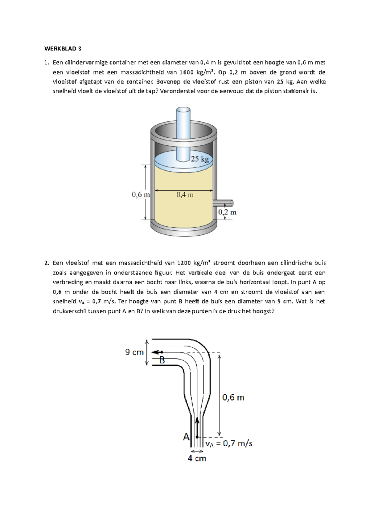 UTF8''Werkblad203 oefeningen WERKBLAD 3 Een cilindervormige