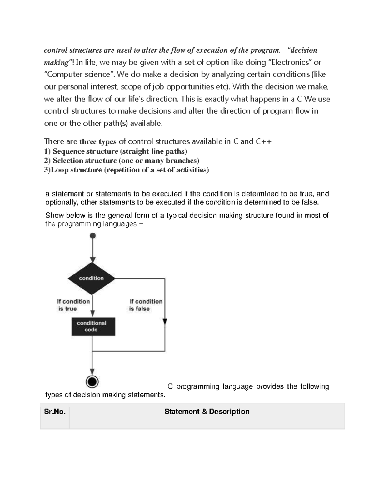 control-structures-chapter-3-control-structures-are-used-to-alter-the