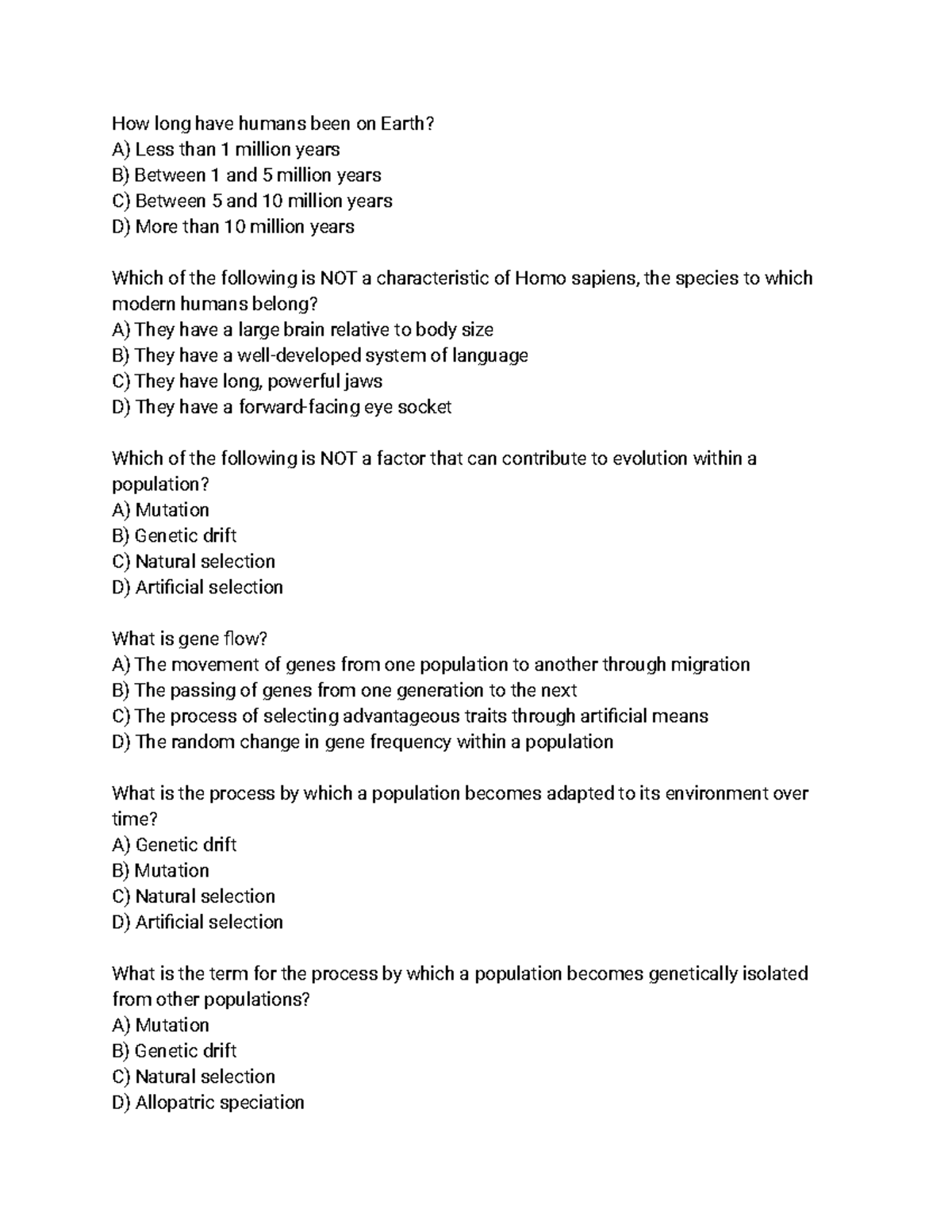 quiz-newtonian-mechanics-how-long-have-humans-been-on-earth-a-less