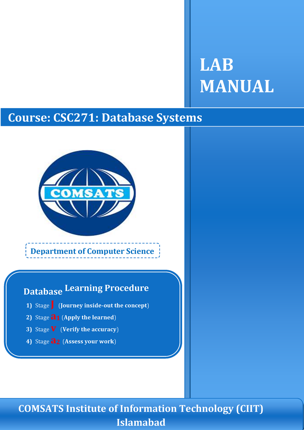 Lab manual