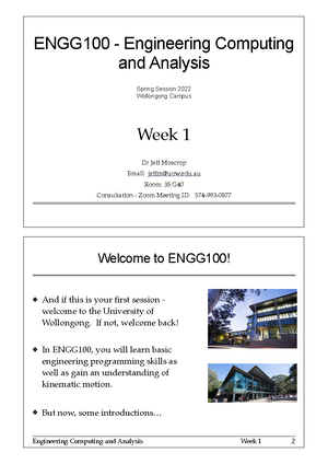 ENGG2400 2022 T1 - engg - School of Civil and Environmental Engineering ...