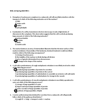 BIOL 113 Lab 7 Report - (T) Investigation Of How Light Quantity Aects ...