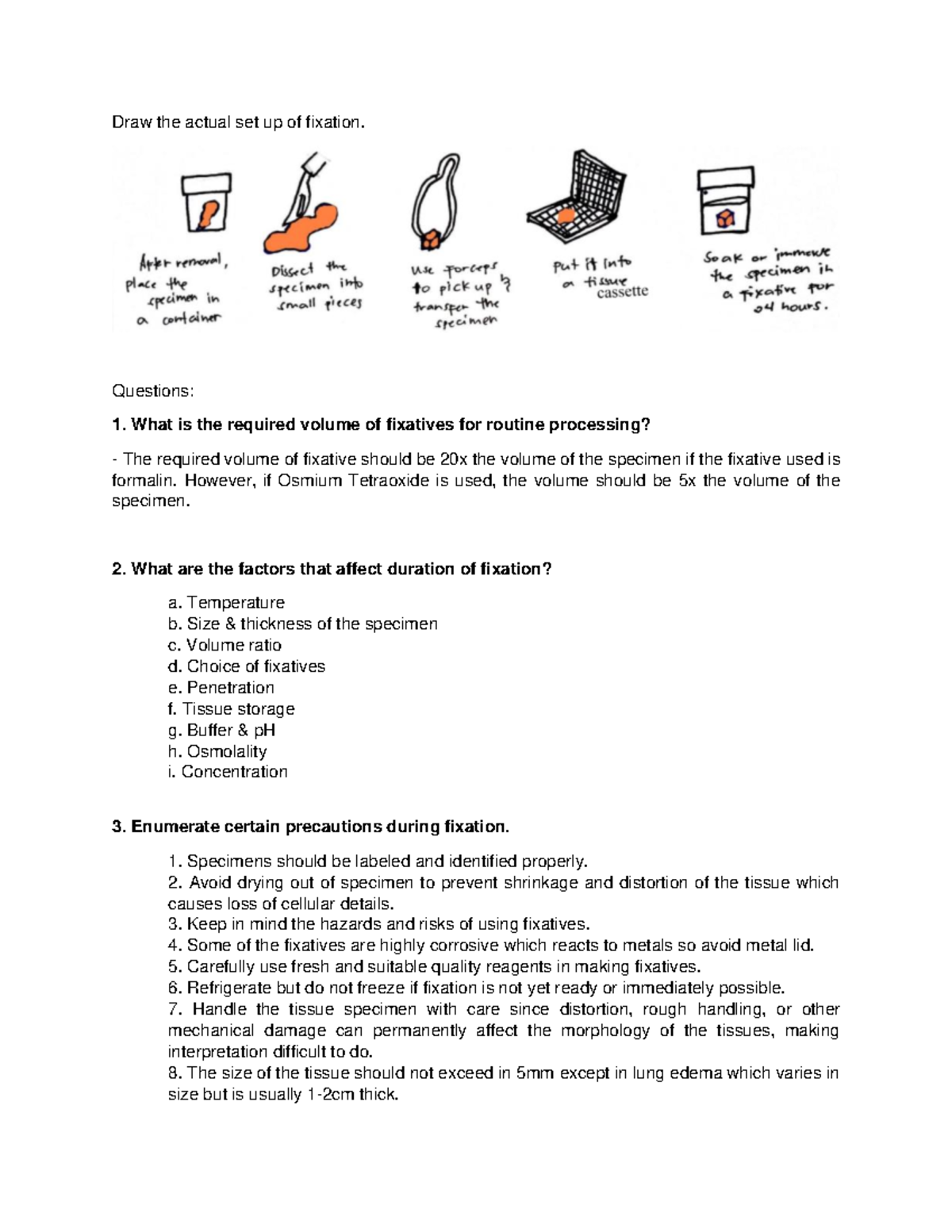Enhancement Questions Fixation Draw the actual set up of fixation