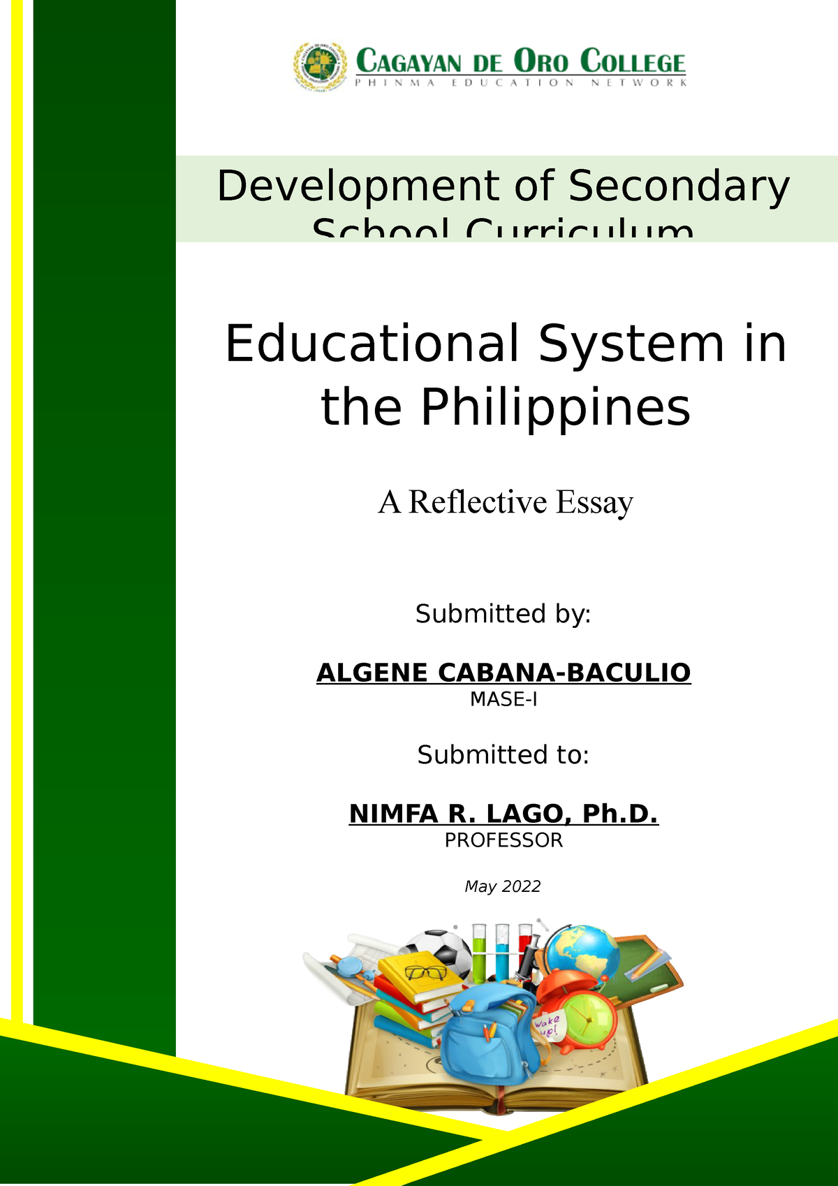 education in the philippines essay