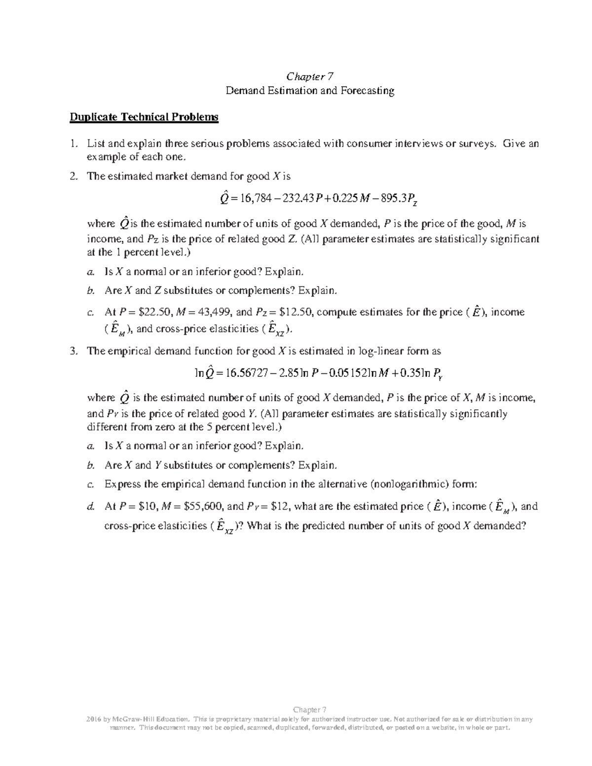 12e TP CH07 - Duplicate Technical Problems with Answers - Chapter 7 ...