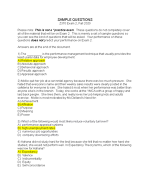 Management Final Review Guide - Performance Management Process (guides ...