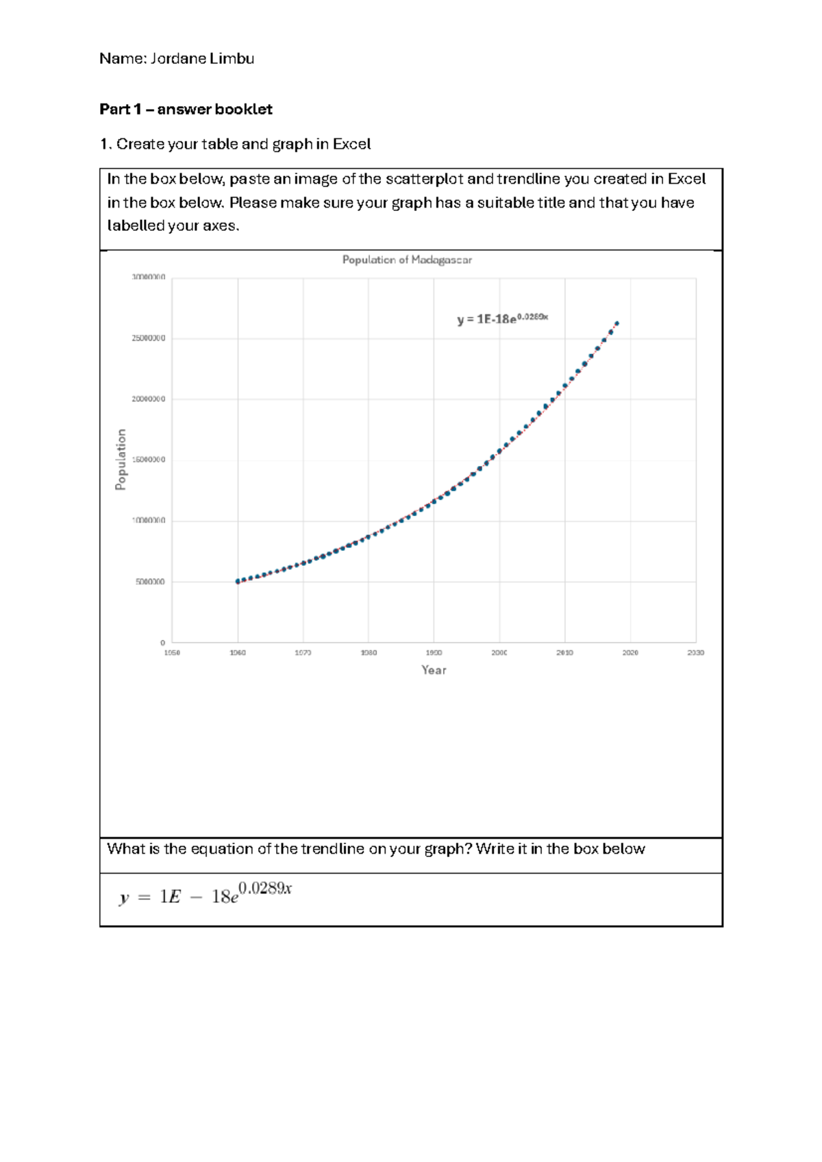 Jordane Limbu 11 Math Advanced AT2 - Part 1 – answer booklet Create ...
