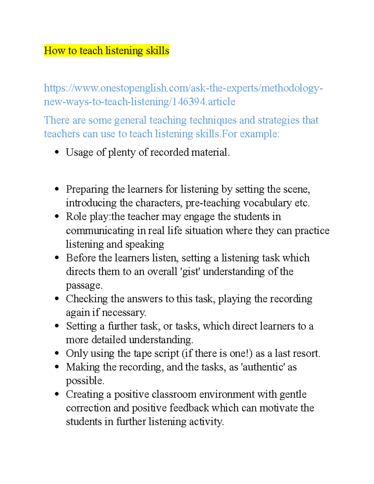 strategies-for-teaching-listening-skill-prelistening-while-listening