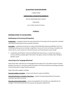 Oblicon-Reviewer - Summary The Law On Obligations And Contracts ...