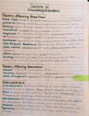 Musculoskeletal Disorders - Pathophysiology - NURS 3205 - Studocu