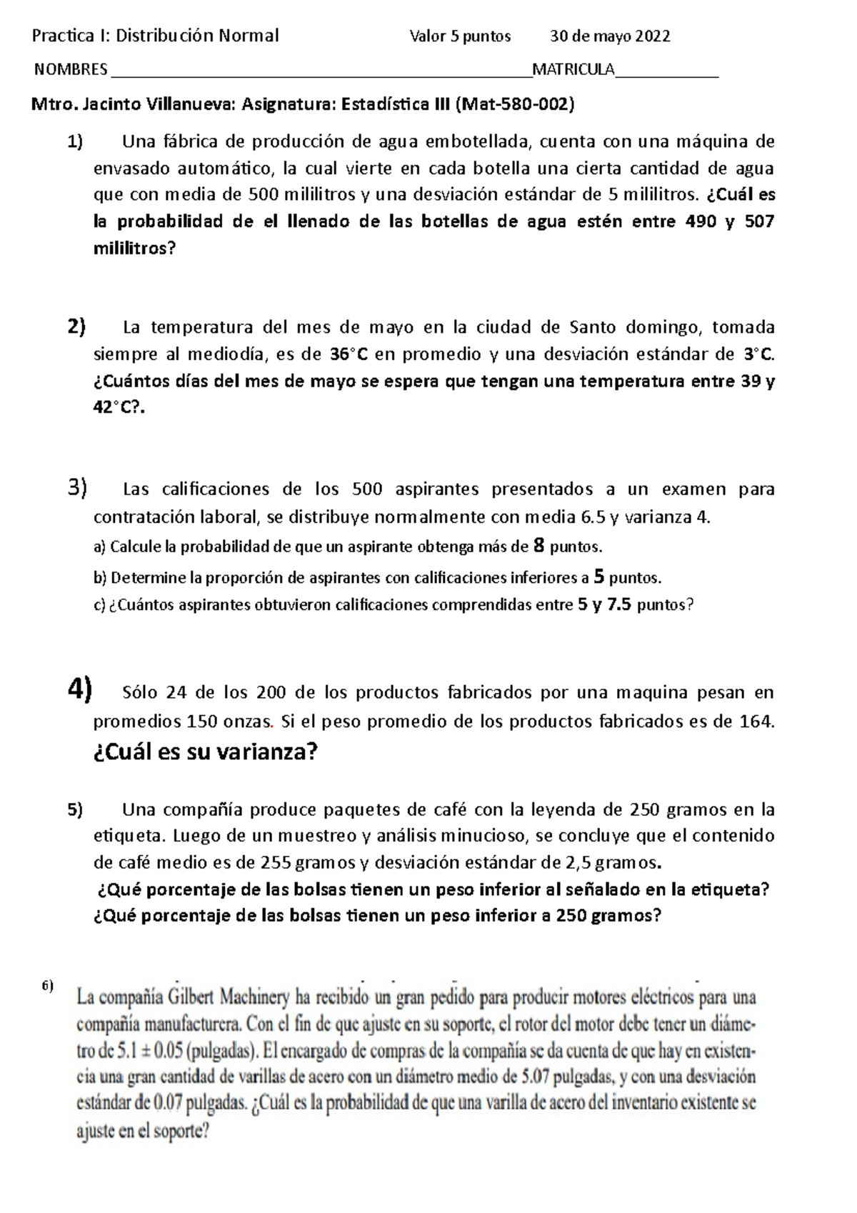 Practica I Distribucion Normal 30 De Mayo 2022 - Practica I ...