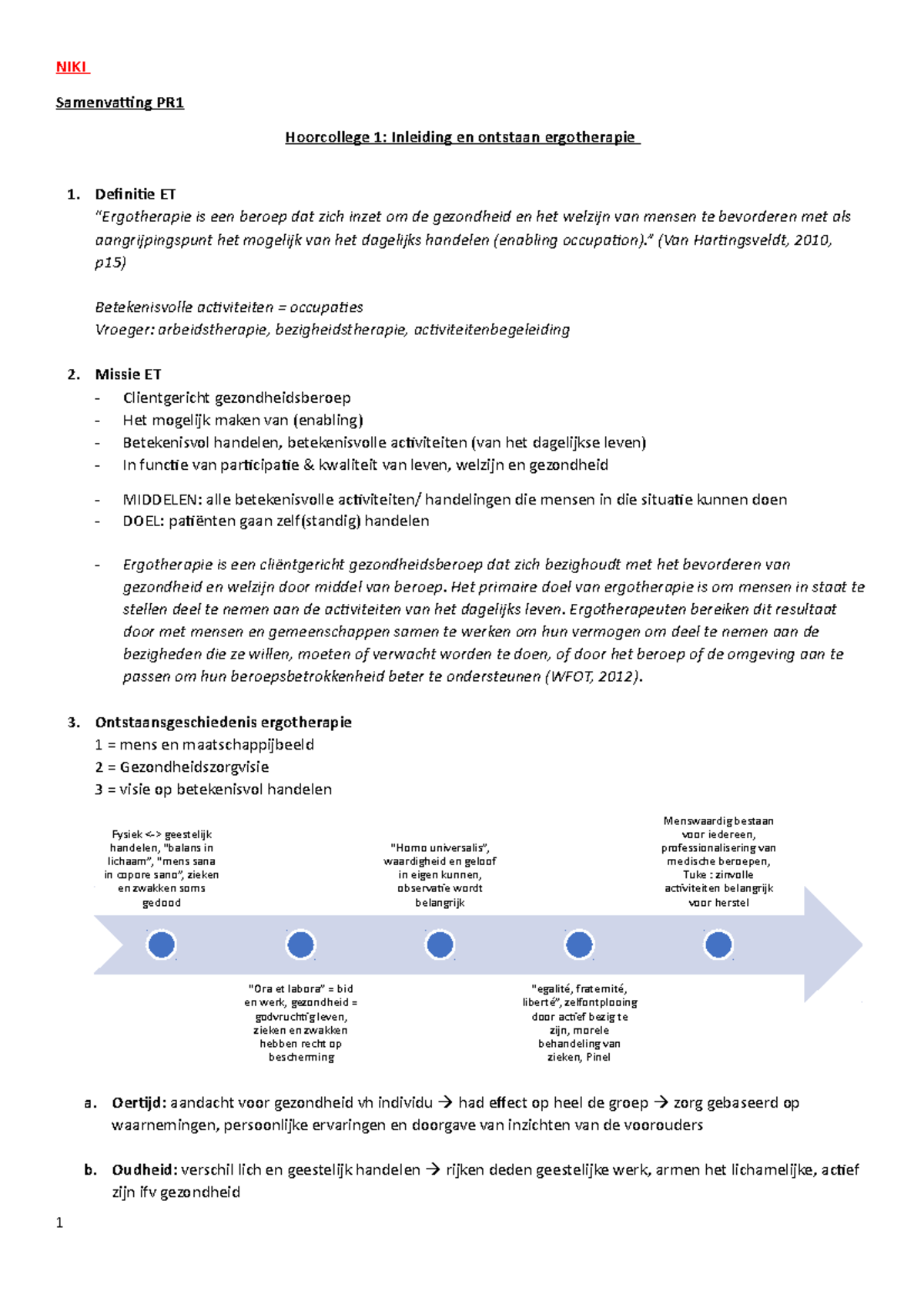 Samenvatting Alles PR1 (zowel Hoorcollege Als Practicum ...