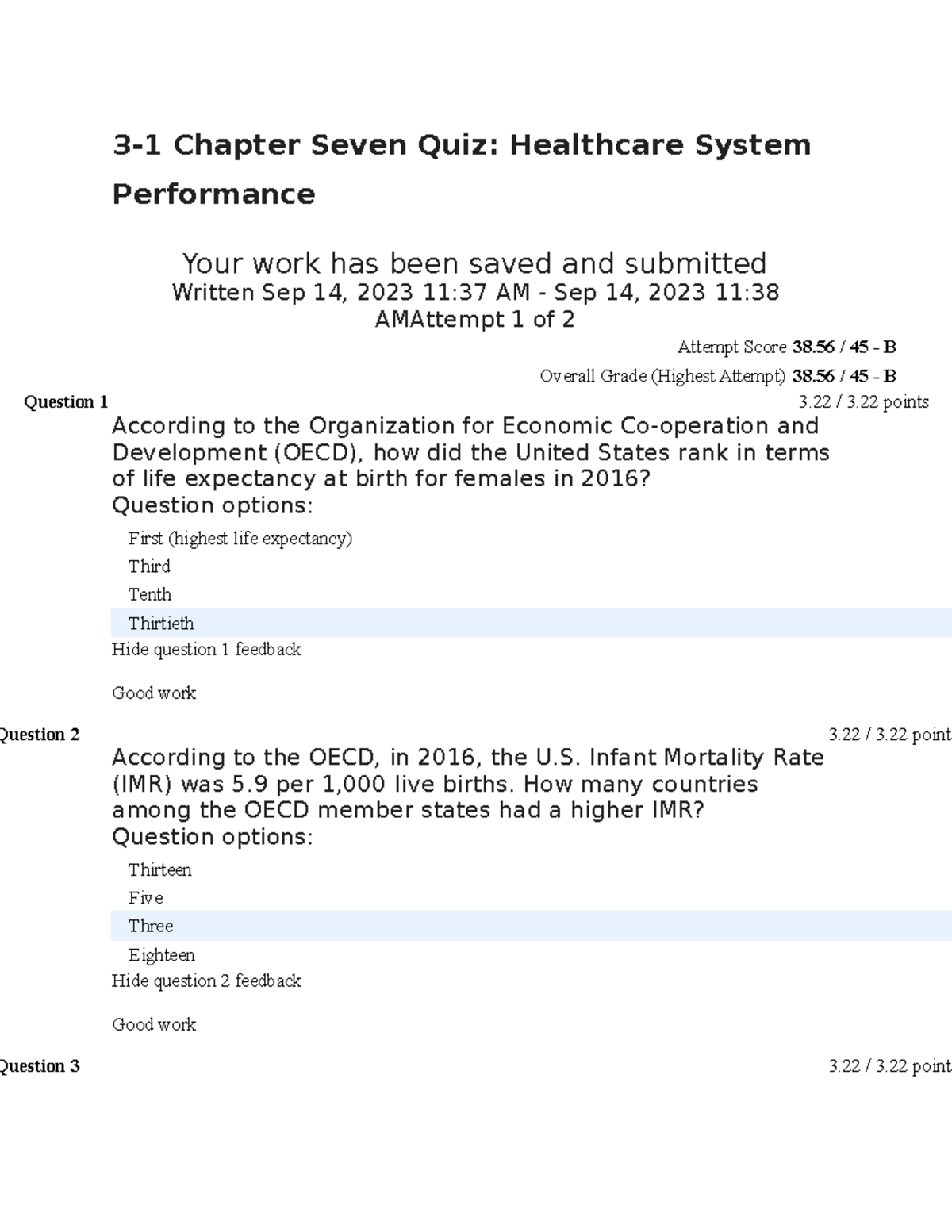 3.03 graded assignment health care costs