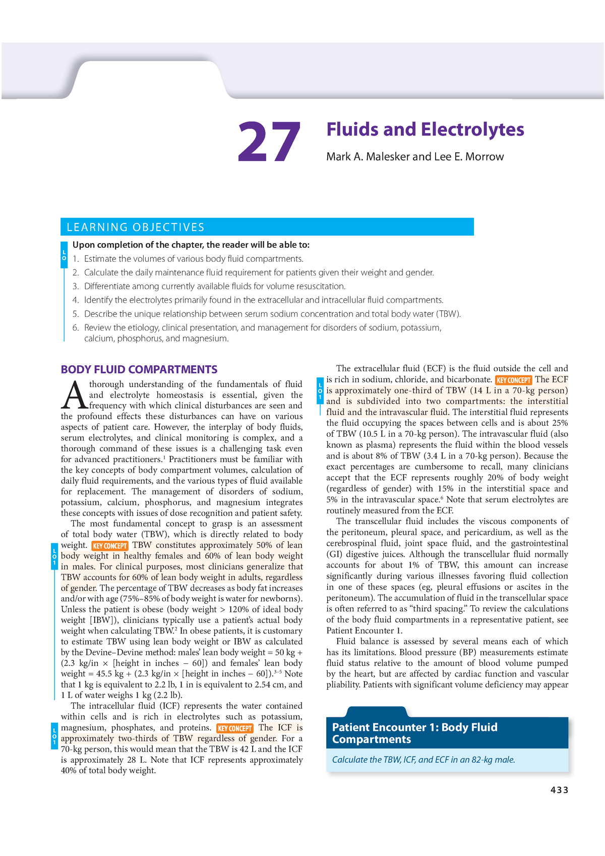 Fludis And Electrolyte Chapter - ####### 43 3 Fluids And Electrolytes ...