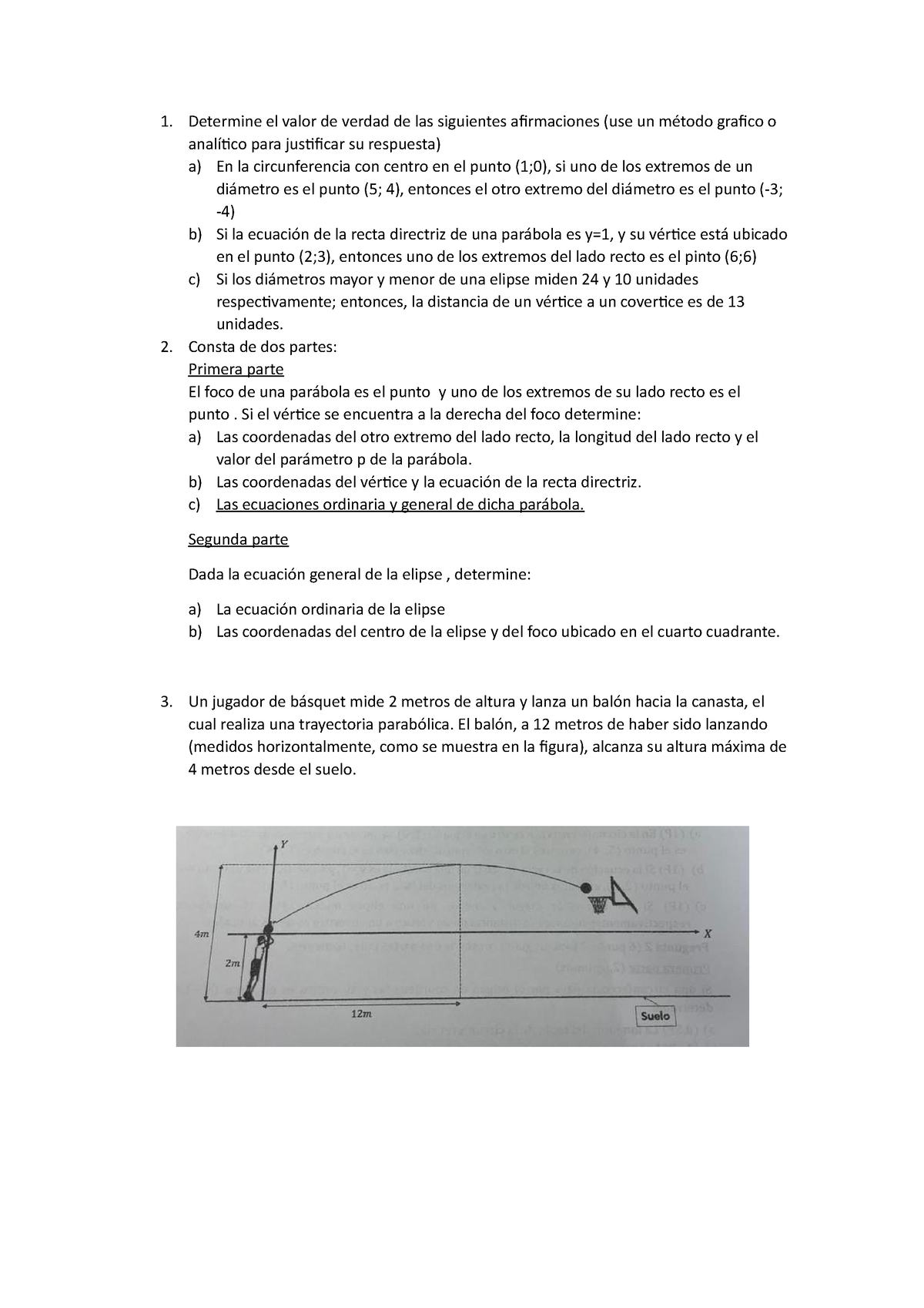 Junio 2023 - Ejercicios De Exámenes Pasados De Mate - Determine El ...