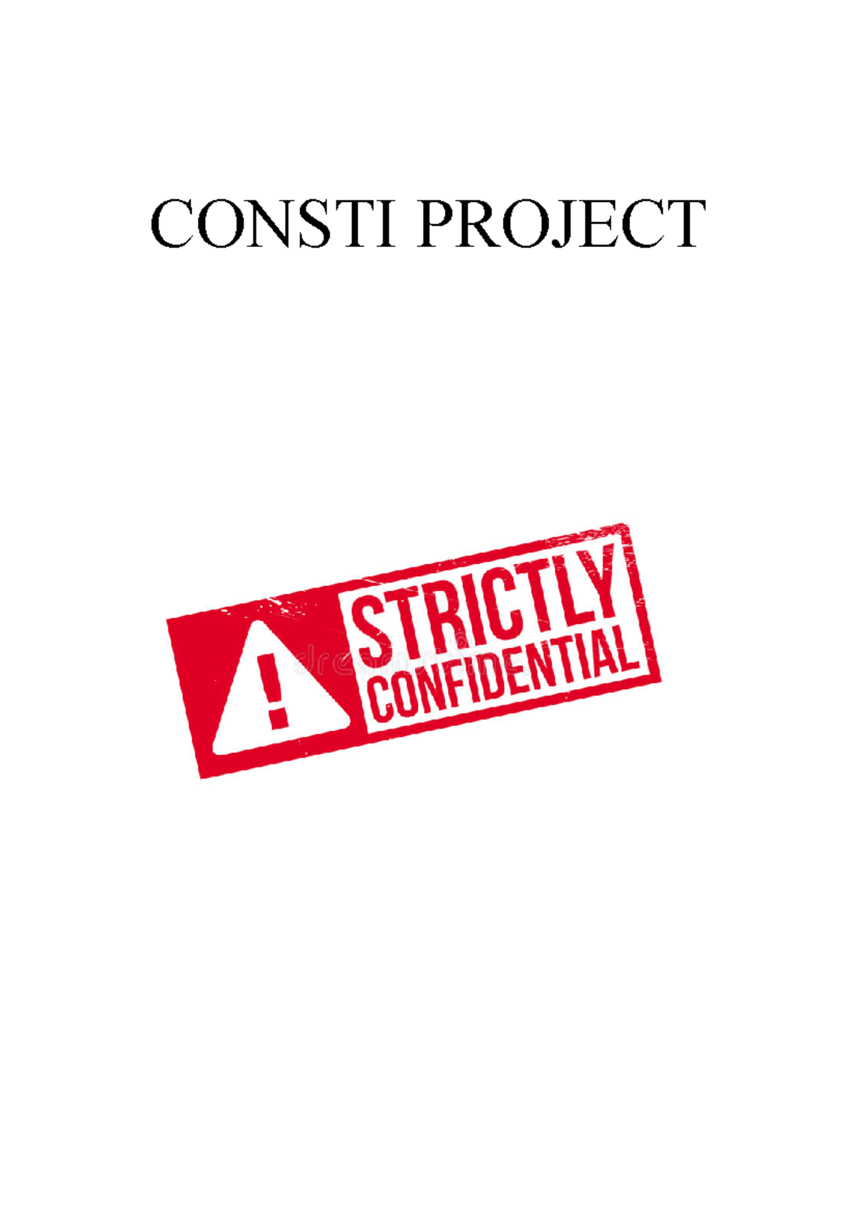 Consti 1 Project Studocu