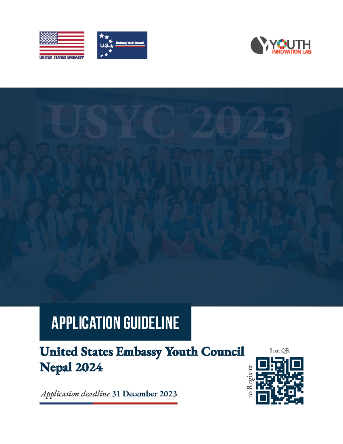 USYC Application Guidelines 2023 5 - ####### Application deadline 31