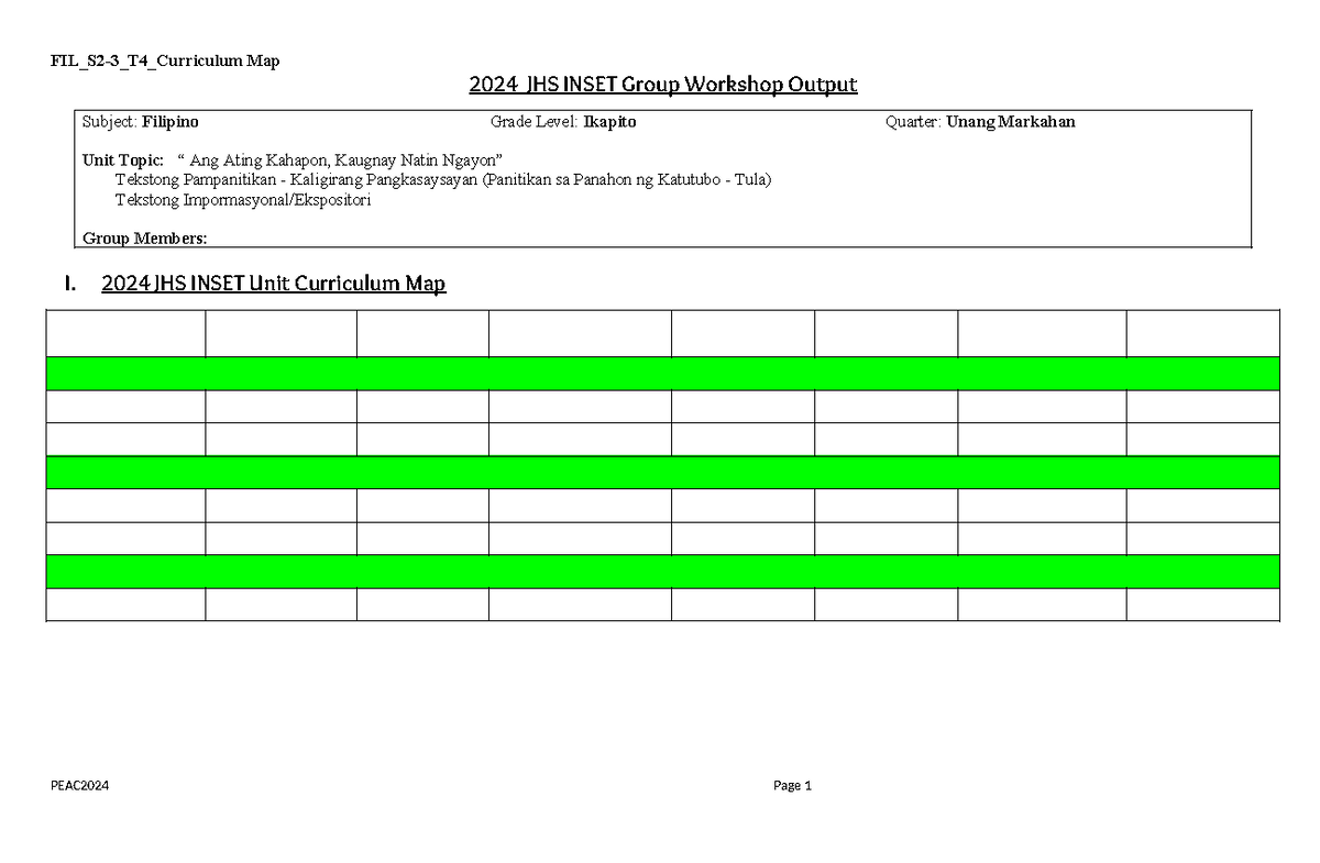 FIL S2-3 T4 Curriculum Map - Mechanics deformable bodies - FIL_S2-3_T4 ...