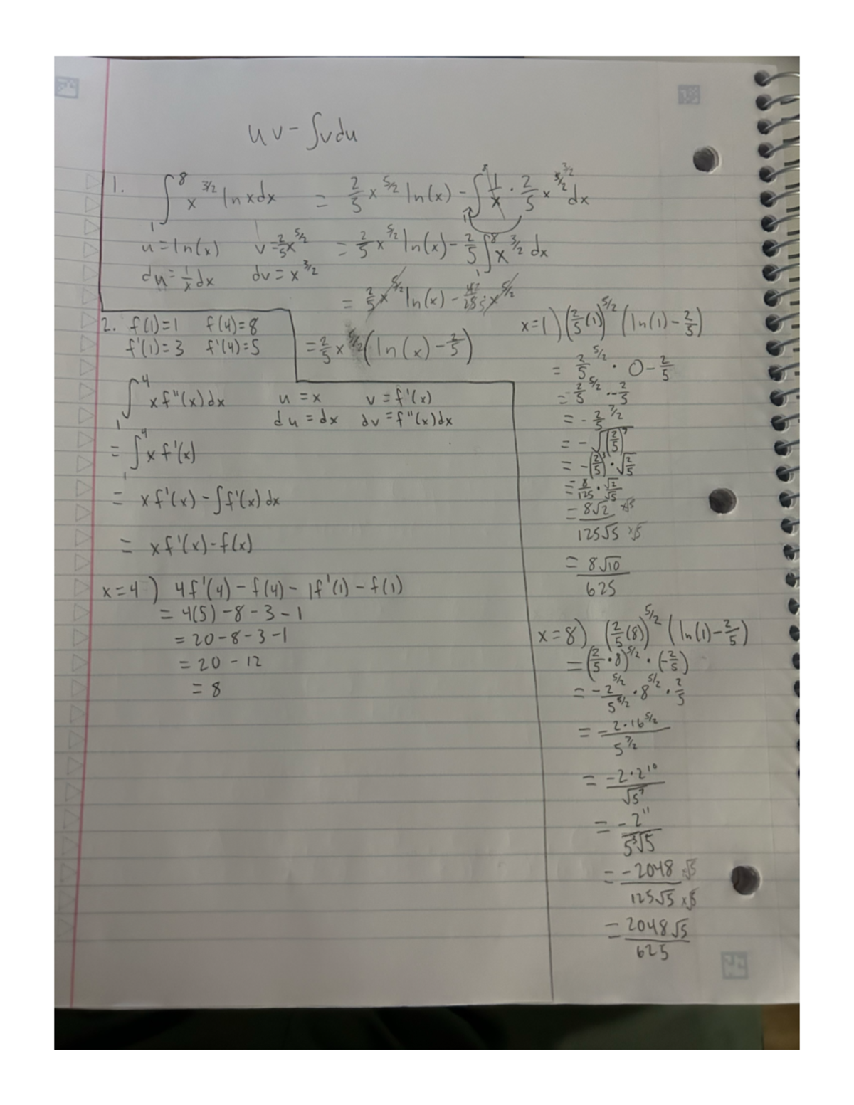 Calculus B Homework - MAT 128 - Studocu