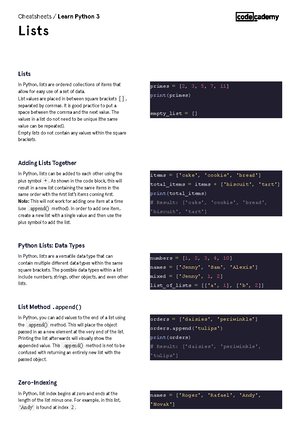 2 Learn Python 3 Control Flow Cheatsheet Codecademy - The Python Elif ...