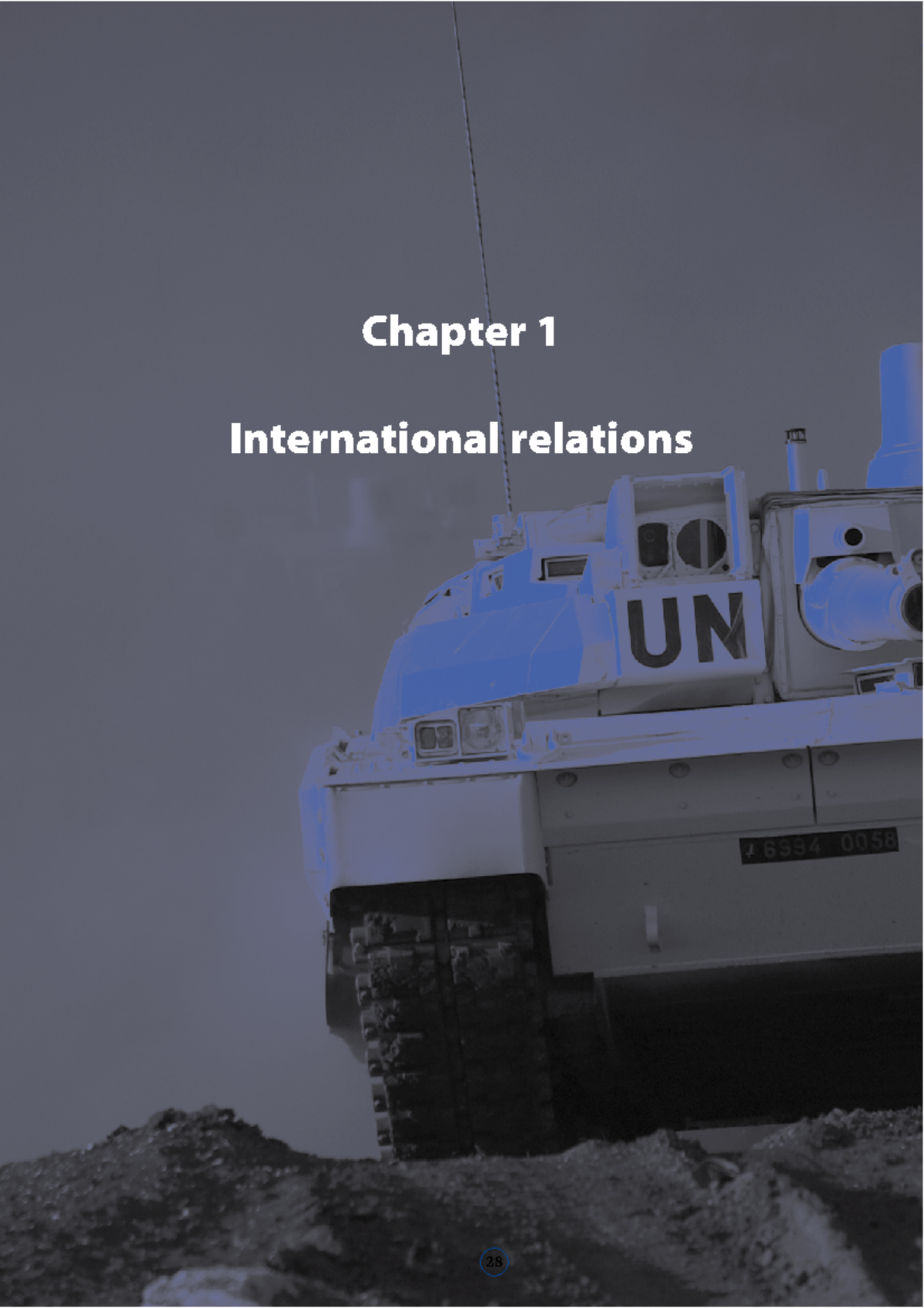 International Relations - Chapter 1 International relations ...