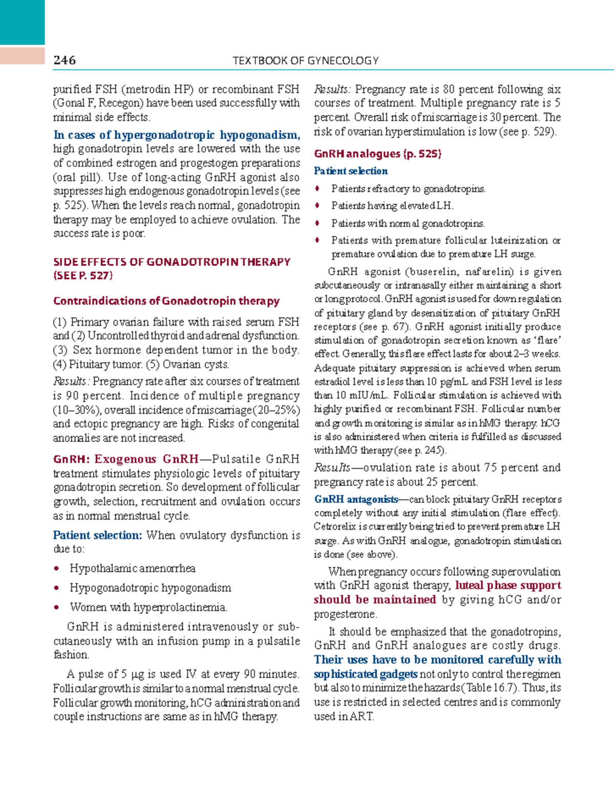 Dc duttas textbook of gynecology 30 - 246 TEXTBOOK OF GYNECOLOGY ...