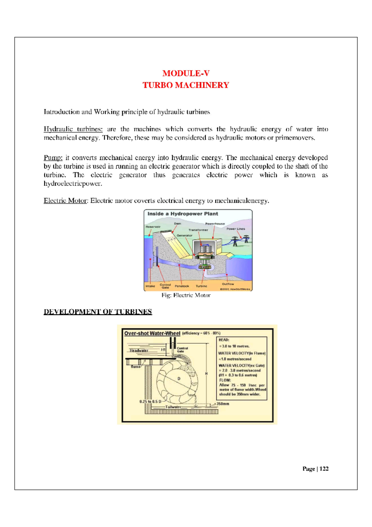 Turbo machinery - Fluid Mechanics - Studocu