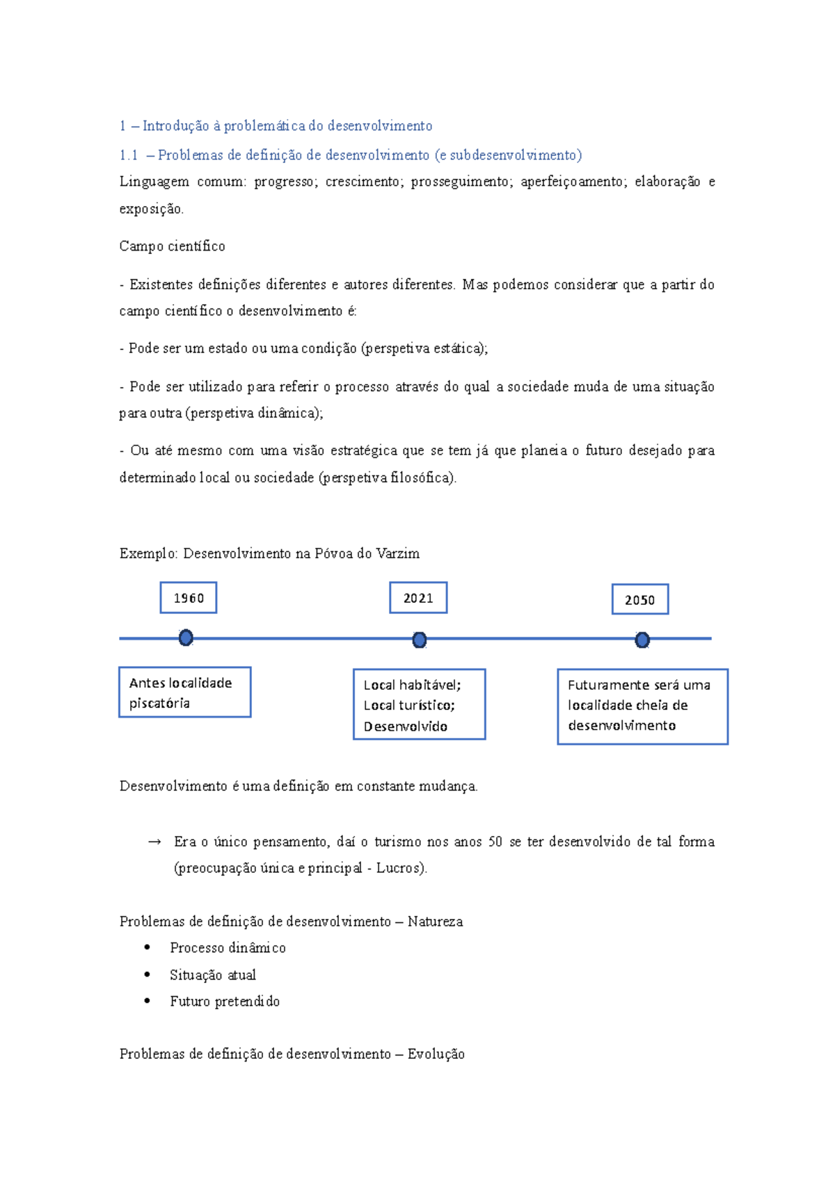 Resumos para o teste - Primeiros módulos - 1 – Introdução à ...