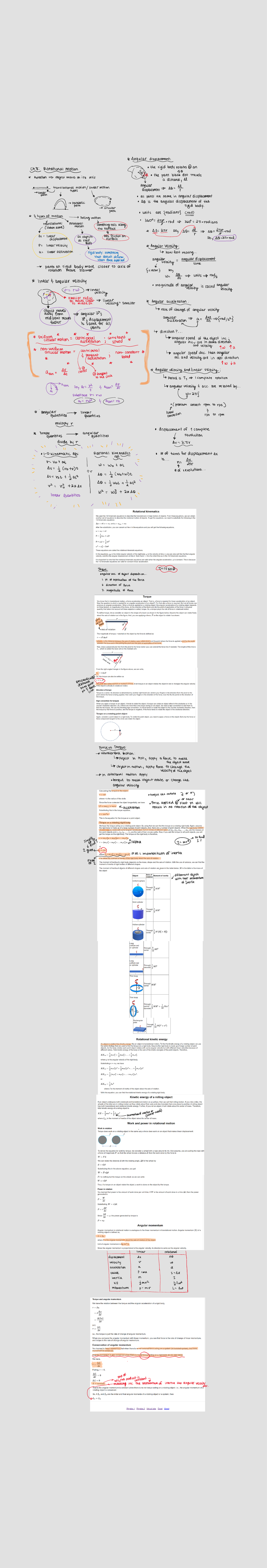 Notes For Lecture - PHYS P201 - Studocu