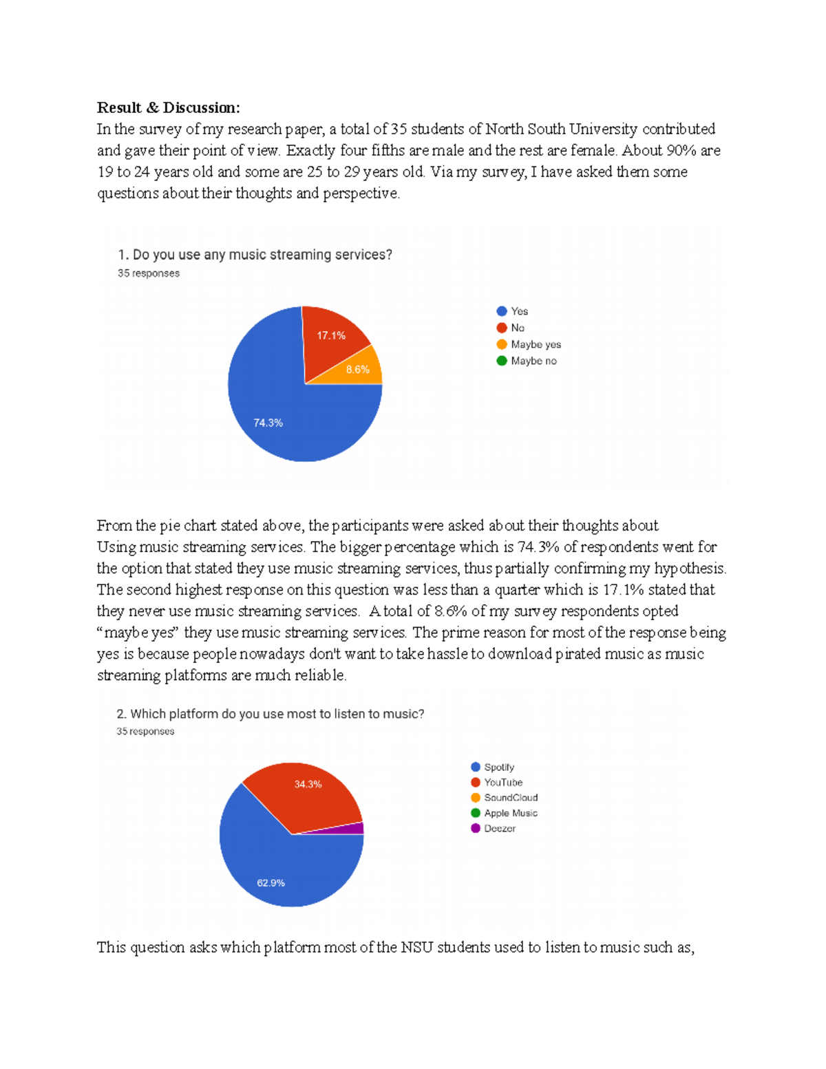 Untitled document (24) - Result Discussion: In the survey of my ...