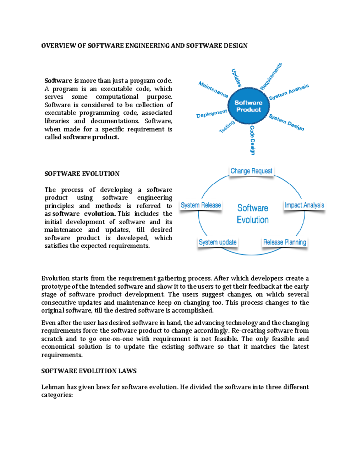 Introduction OF Software Design Lesson 1 Final Version - OVERVIEW OF ...