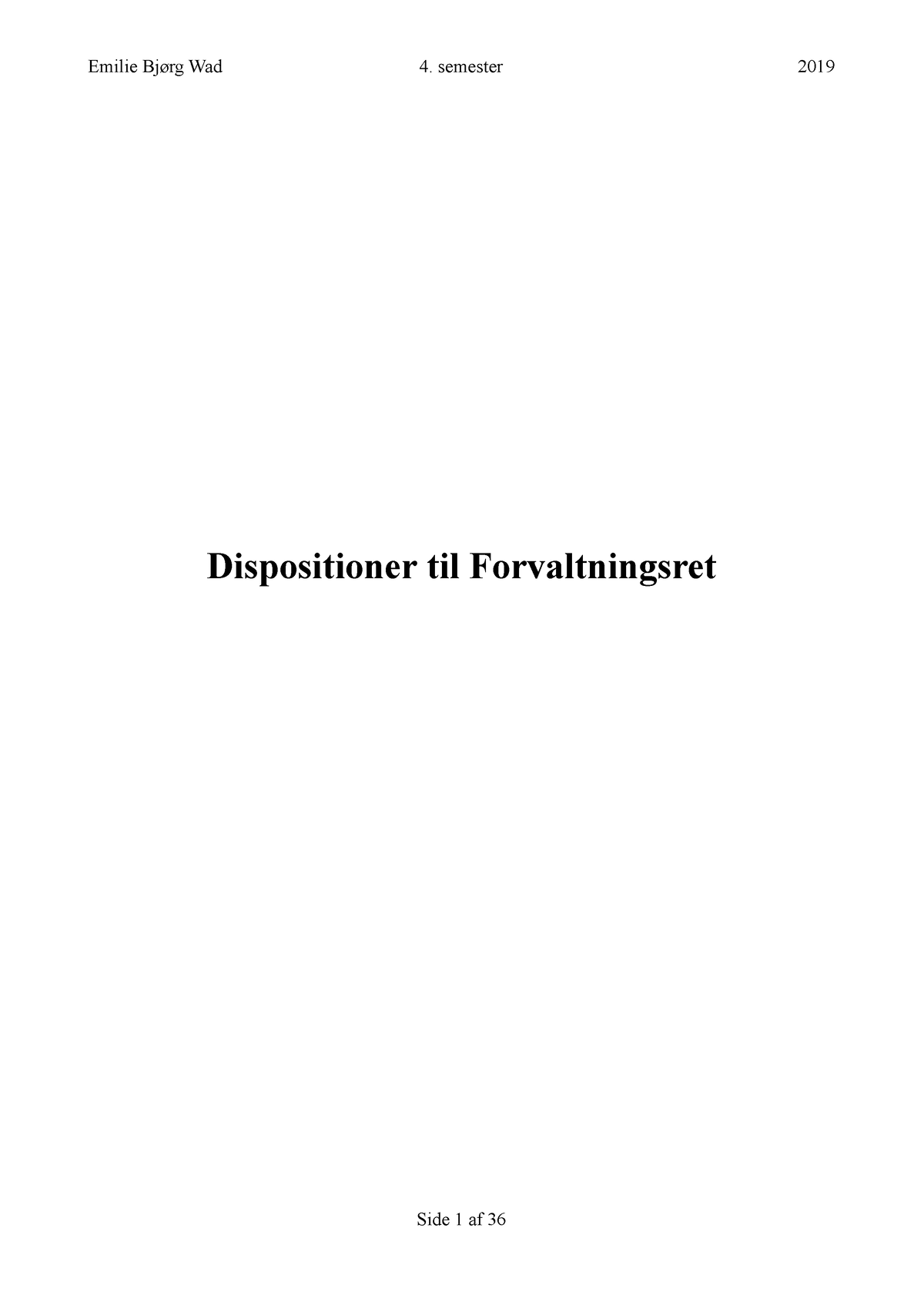 Dispositioner Til Forvaltningsret 2019 - Dispositioner Til ...