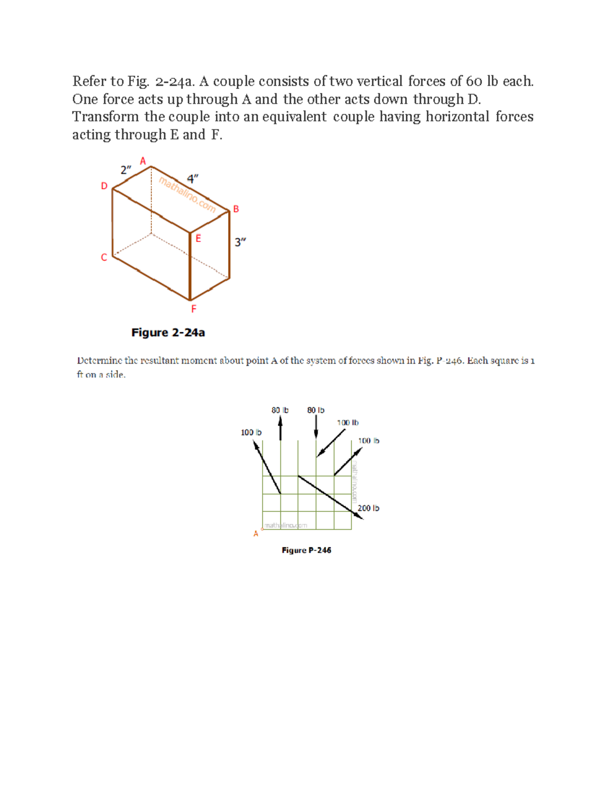 Engineerinng MECH - practice problems in engineering mechanics - BS ...