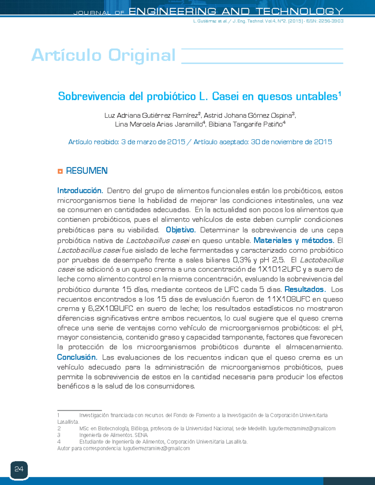 Artículo 1 - Lactobacillus Casei: Características, Morfología ...