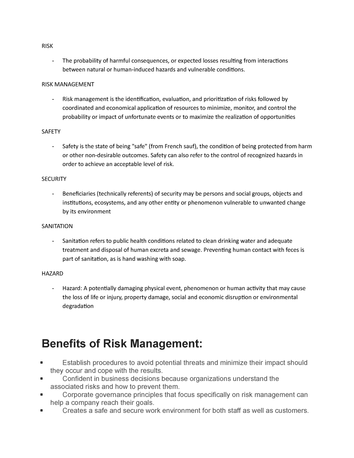 food-safety-quiz-risk-management-as-applied-to-safety-security-and