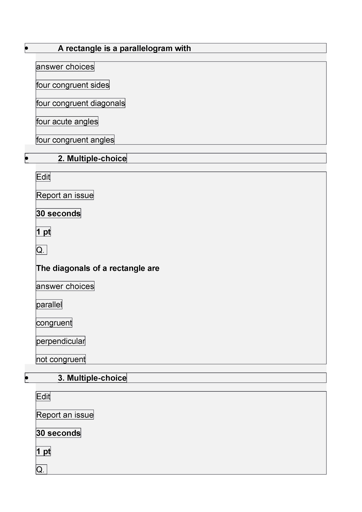 Activity 1 A Rectangle Is A Parallelogram With Answer Choices Four   Thumb 1200 1698 