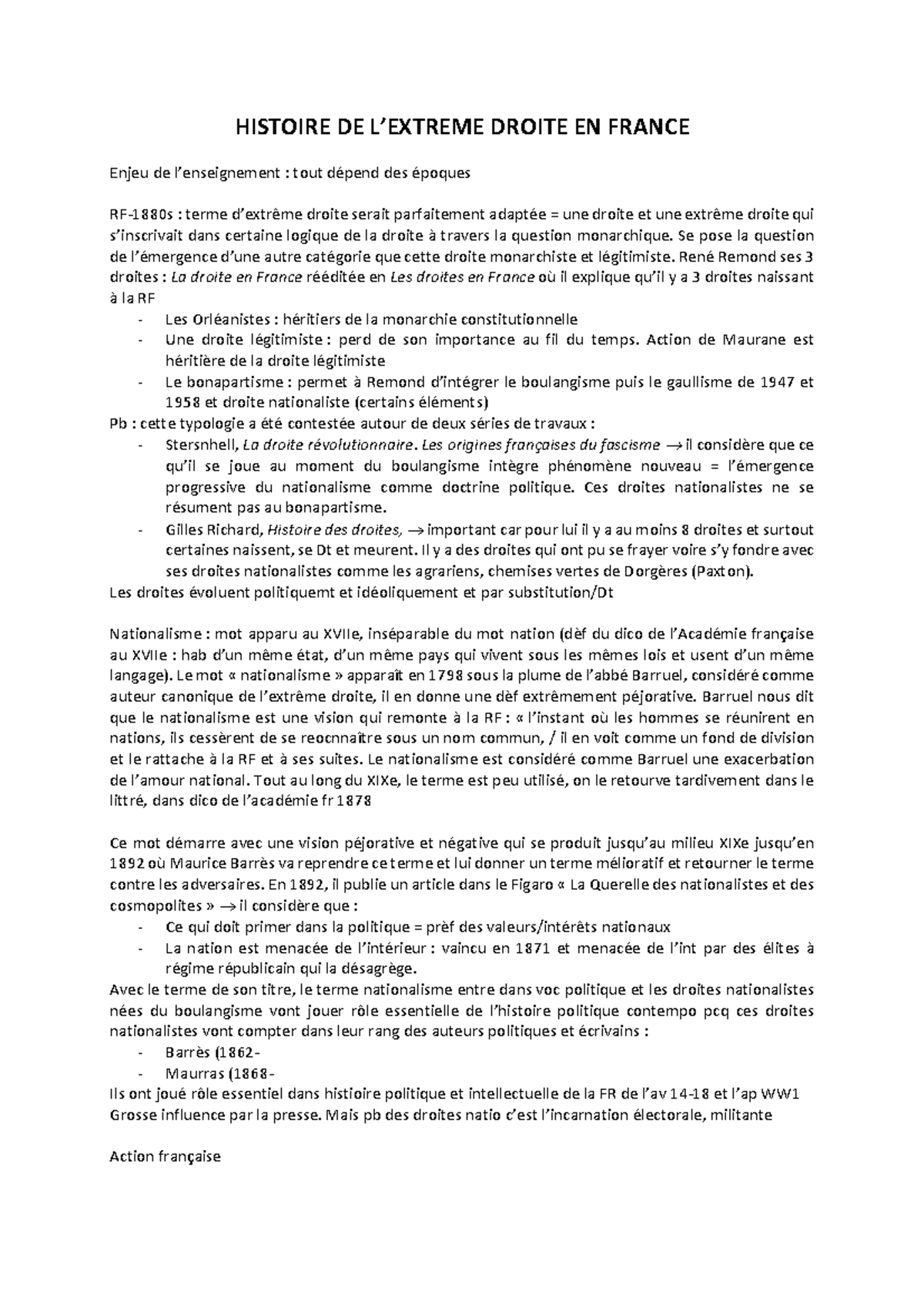 Histoire de l